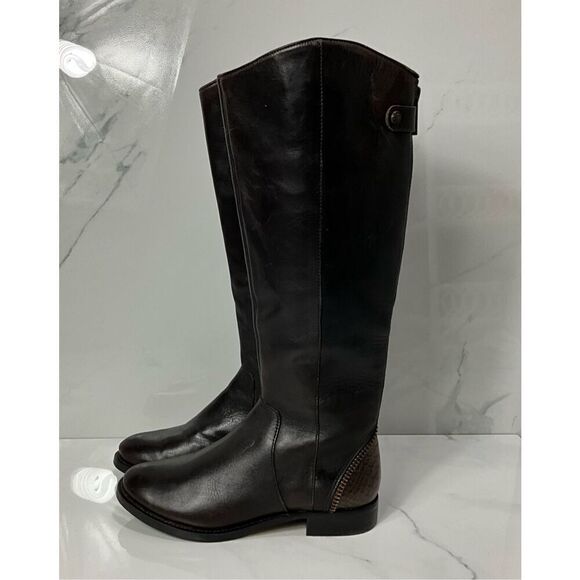 ARTURO CHIANG Falicity Tall Leather Riding Boots - Picture 3 of 11